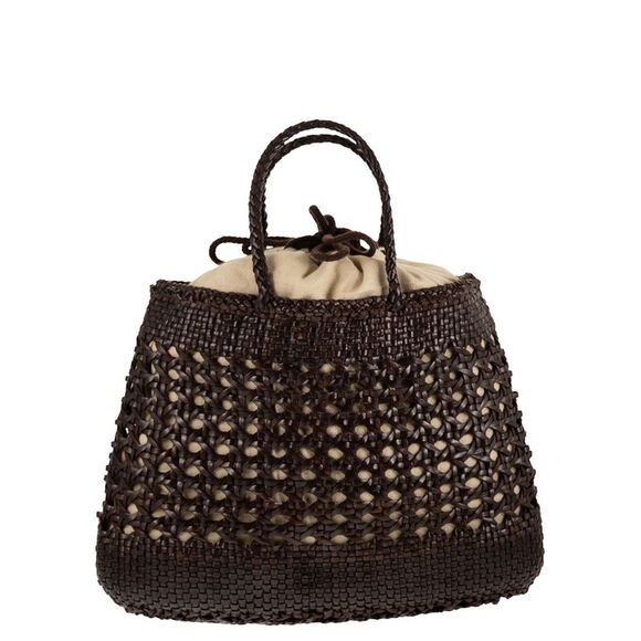 Dragon Diffusion Women Santa Cano - Braided Leather Bag - Picture 2 of 5